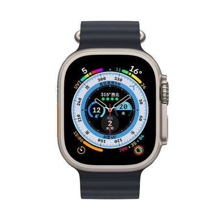 Apple Watch Ultra<p>49mm 钛金属